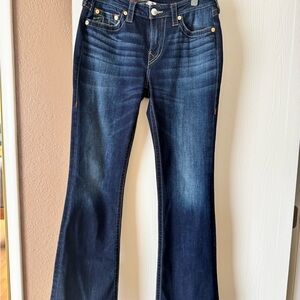 True Religion Women's Dark Wash Bootcut Jeans